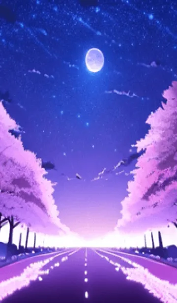 [LINE着せ替え] 冬のサクラ #BZVL015。の画像1