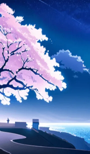 [LINE着せ替え] 冬のサクラ #BZVL04。の画像1