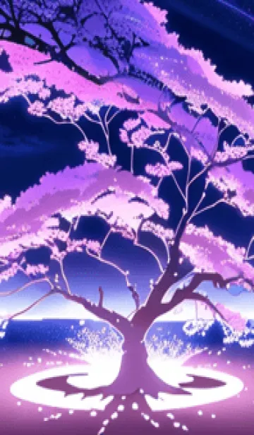 [LINE着せ替え] 冬のサクラ #BZVL01。の画像1