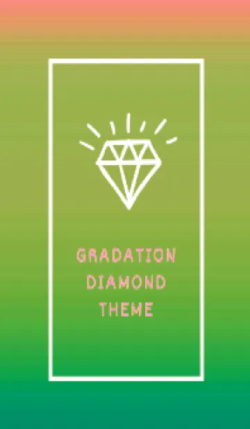 [LINE着せ替え] グラデーション ダイアモンド  /6の画像1