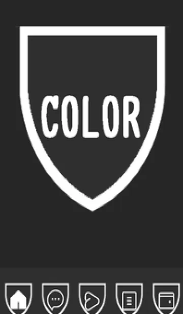 [LINE着せ替え] bw color X47の画像1