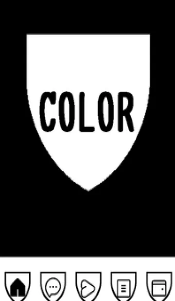 [LINE着せ替え] bw color X50の画像1