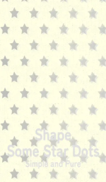 [LINE着せ替え] 星のドッドきせかえ 銀鼠の画像1