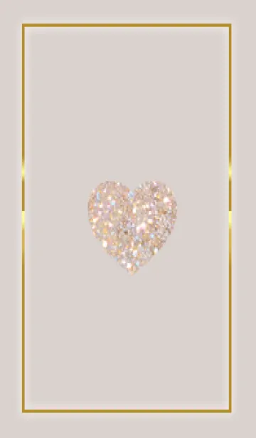 Greige stylish glitter pattern 01_1の着せ替えメイン画像