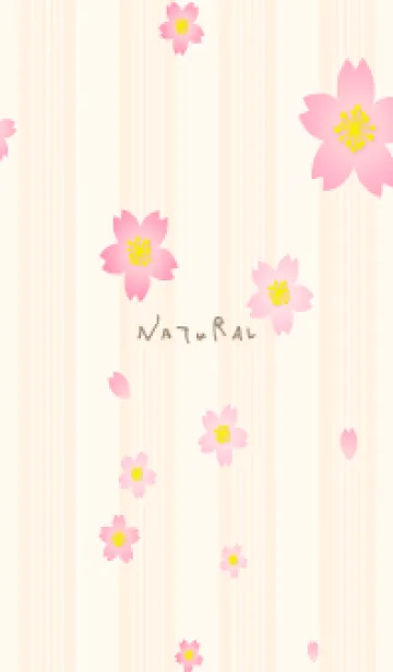 [LINE着せ替え] 桜舞う季節4の画像1