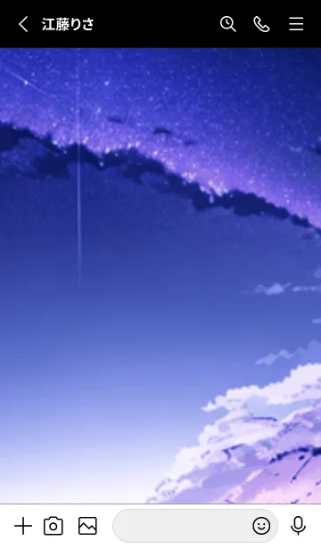 [LINE着せ替え] 冬のサクラ #BaBLaX020。の画像2