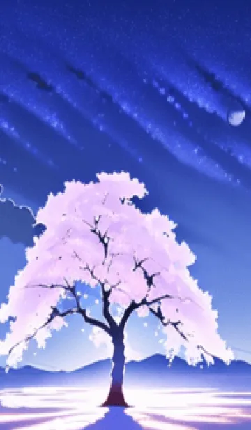 [LINE着せ替え] 冬のサクラ #BaBLaX011。の画像1