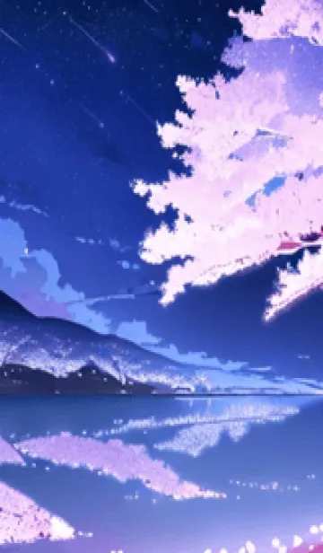 [LINE着せ替え] 冬のサクラ #BaBLaX02。の画像1