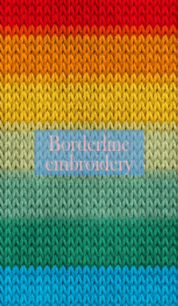 [LINE着せ替え] Borderline embroidery 11の画像1