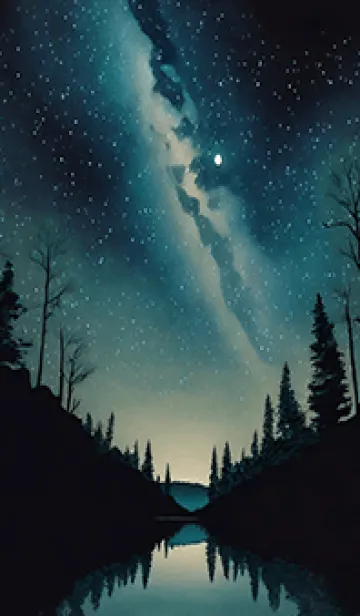 穏やかな夜景の着せかえ/349の着せ替えメイン画像