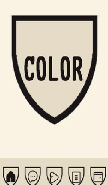 beige color X48の着せ替えメイン画像