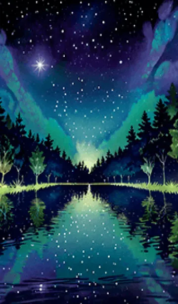 穏やかな夜景の着せかえ/348の着せ替えメイン画像