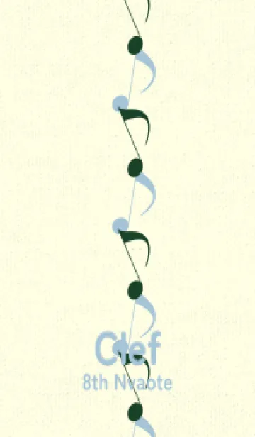 [LINE着せ替え] 八分音符1 小鴨色の画像1