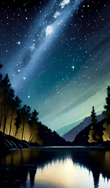 [LINE着せ替え] 穏やかな夜景の着せかえ/347の画像1