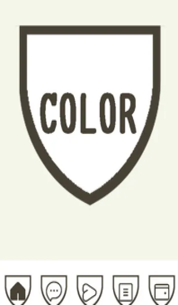 [LINE着せ替え] green color X93の画像1