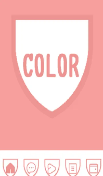 [LINE着せ替え] red color X46の画像1