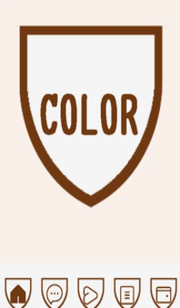 [LINE着せ替え] red color X47の画像1