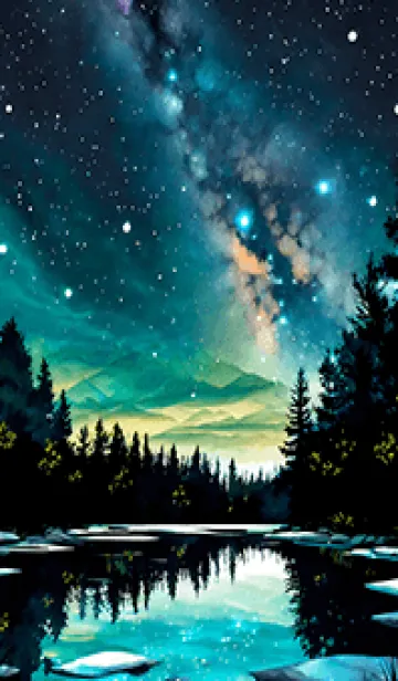 [LINE着せ替え] 穏やかな夜景の着せかえ/340の画像1