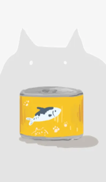 [LINE着せ替え] 猫缶の画像1