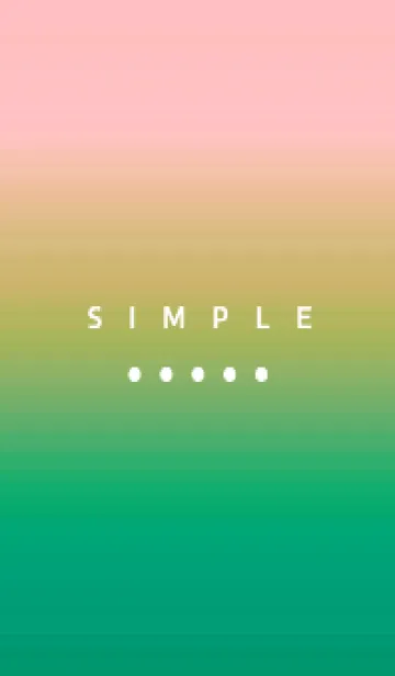 [LINE着せ替え] シンプル ミニドット グラデーション 24の画像1