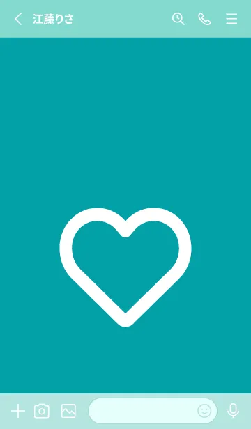 [LINE着せ替え] ハート アイコン 60の画像2