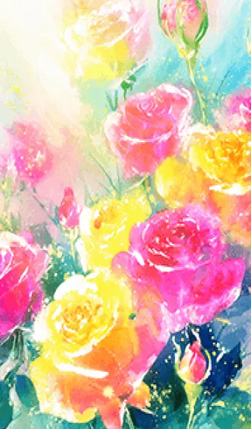 [LINE着せ替え] 薔薇(バラ)の花の着せかえ(R2298)の画像1