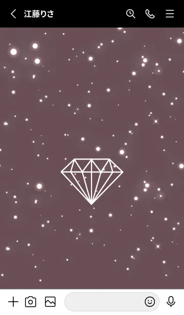 [LINE着せ替え] シャイン ダイヤモンド 85の画像2