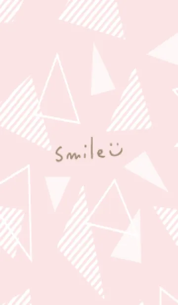 [LINE着せ替え] 白いおしゃれな三角15の画像1