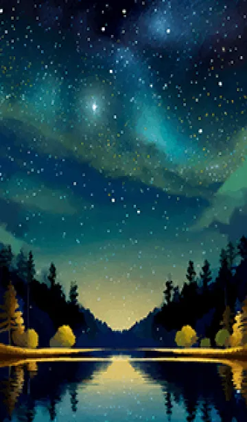 [LINE着せ替え] 穏やかな夜景の着せかえ/354の画像1