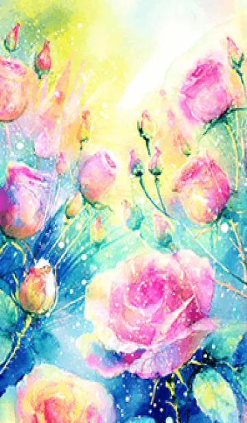 [LINE着せ替え] 薔薇(バラ)の花の着せかえ(R2296)の画像1