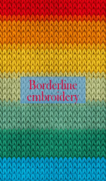 [LINE着せ替え] Borderline embroidery 13の画像1