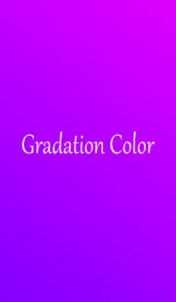 [LINE着せ替え] Gradation Color *Purple 12*の画像1
