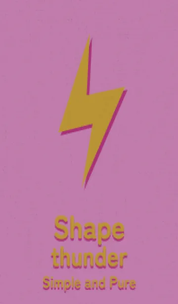 [LINE着せ替え] サンダーのきせかえ ピンクゴールドの画像1