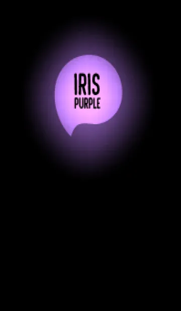 [LINE着せ替え] Iris Purple Light Theme V7 (JP)の画像1