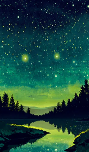 [LINE着せ替え] 穏やかな夜景の着せかえ/363の画像1