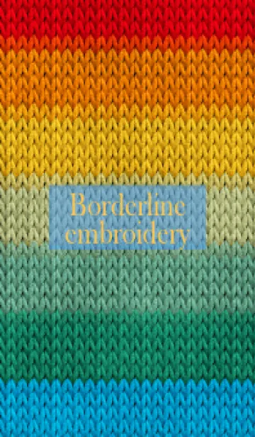 [LINE着せ替え] Borderline embroidery 14の画像1