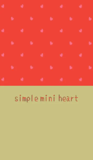 [LINE着せ替え] シンプル ミニ ハート -37の画像1