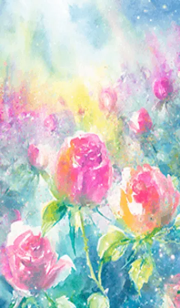 [LINE着せ替え] 薔薇(バラ)の花の着せかえ(R2321)の画像1