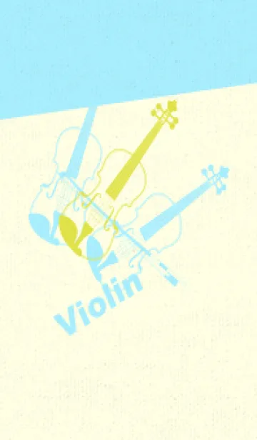 [LINE着せ替え] Violin 3カラー シャルトルーズイエローの画像1