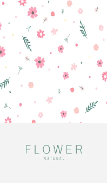 FLOWER WHITE -NATURAL- 95の着せ替えメイン画像