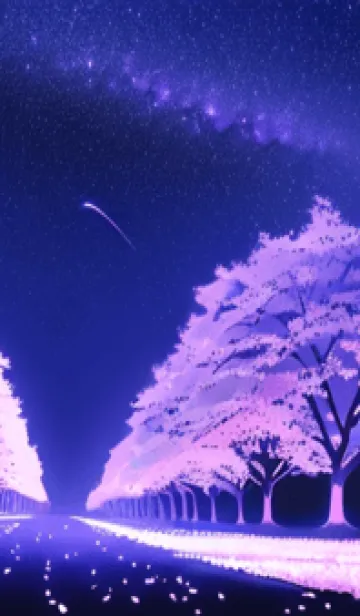 [LINE着せ替え] 冬のサクラ #BaCQZ010。の画像1