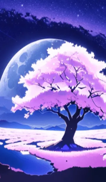 [LINE着せ替え] 冬のサクラ #BaCQZ026。の画像1