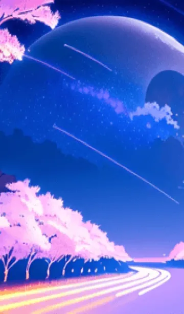 [LINE着せ替え] 冬のサクラ #BaCQZ025。の画像1