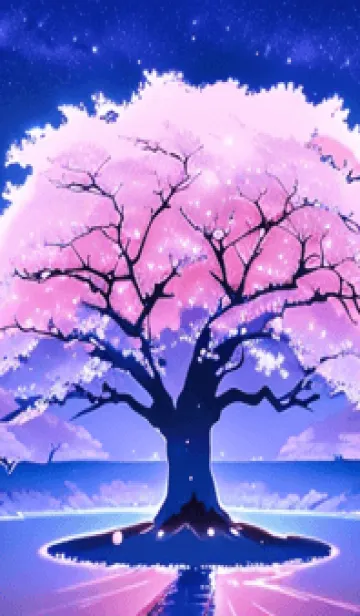 [LINE着せ替え] 冬のサクラ #BaDHJ04。の画像1