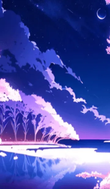 [LINE着せ替え] 冬のサクラ #BaDHJ01。の画像1