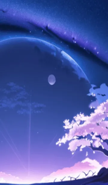 [LINE着せ替え] 冬のサクラ #BaDHJ016。の画像1