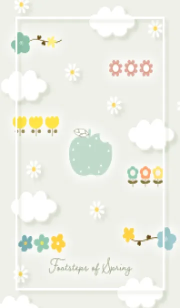 [LINE着せ替え] green春の足音07_1の画像1