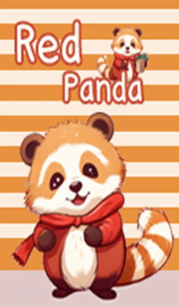 [LINE着せ替え] Red Pandas landsの画像1