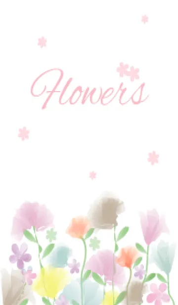 F l o w e r s - Pretty 44 -の着せ替えメイン画像