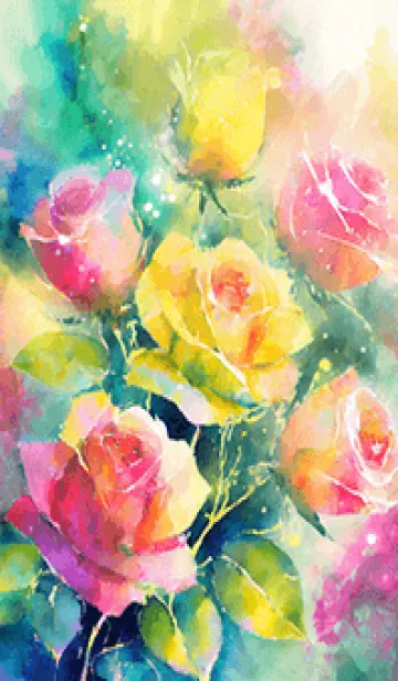 [LINE着せ替え] 薔薇(バラ)の花の着せかえ(R2327)の画像1